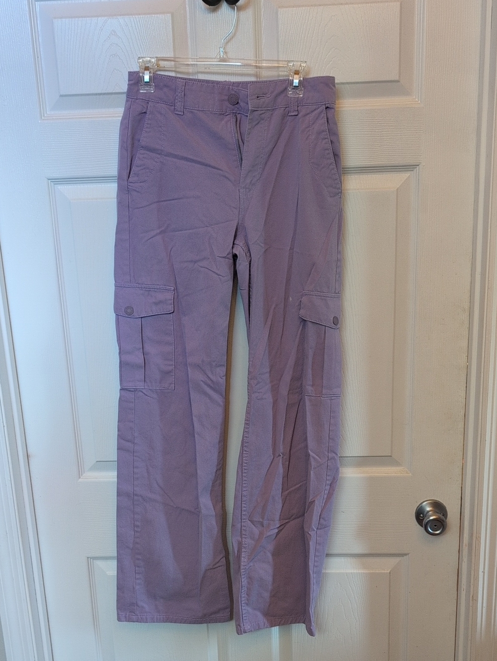 Pull&Bear Lavender Cargo Pants